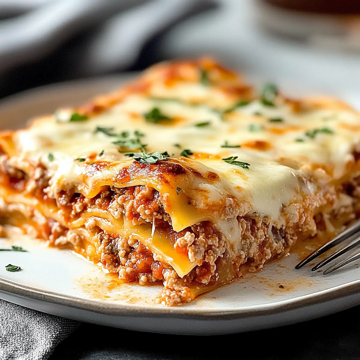 Low Carb Keto Lasagna