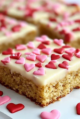 Chewy Valentine Sugar Cookie Bars