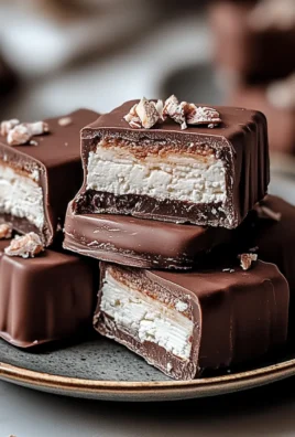 2 Ingredient Healthier Cottage Cheese Candy Bars