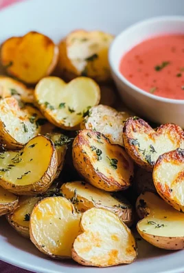 Valentine's Day Roasted Potato Hearts