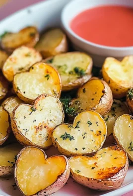 Valentine's Day Roasted Potato Hearts