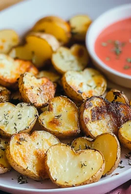 Valentine's Day Roasted Potato Hearts