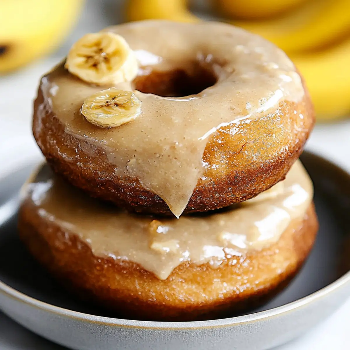 Banana Bread Donuts