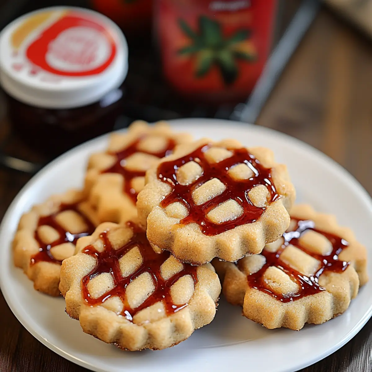 Valentine’s Day Jam Cookies
