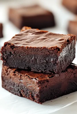 2 Ingredient Healthier Brownies