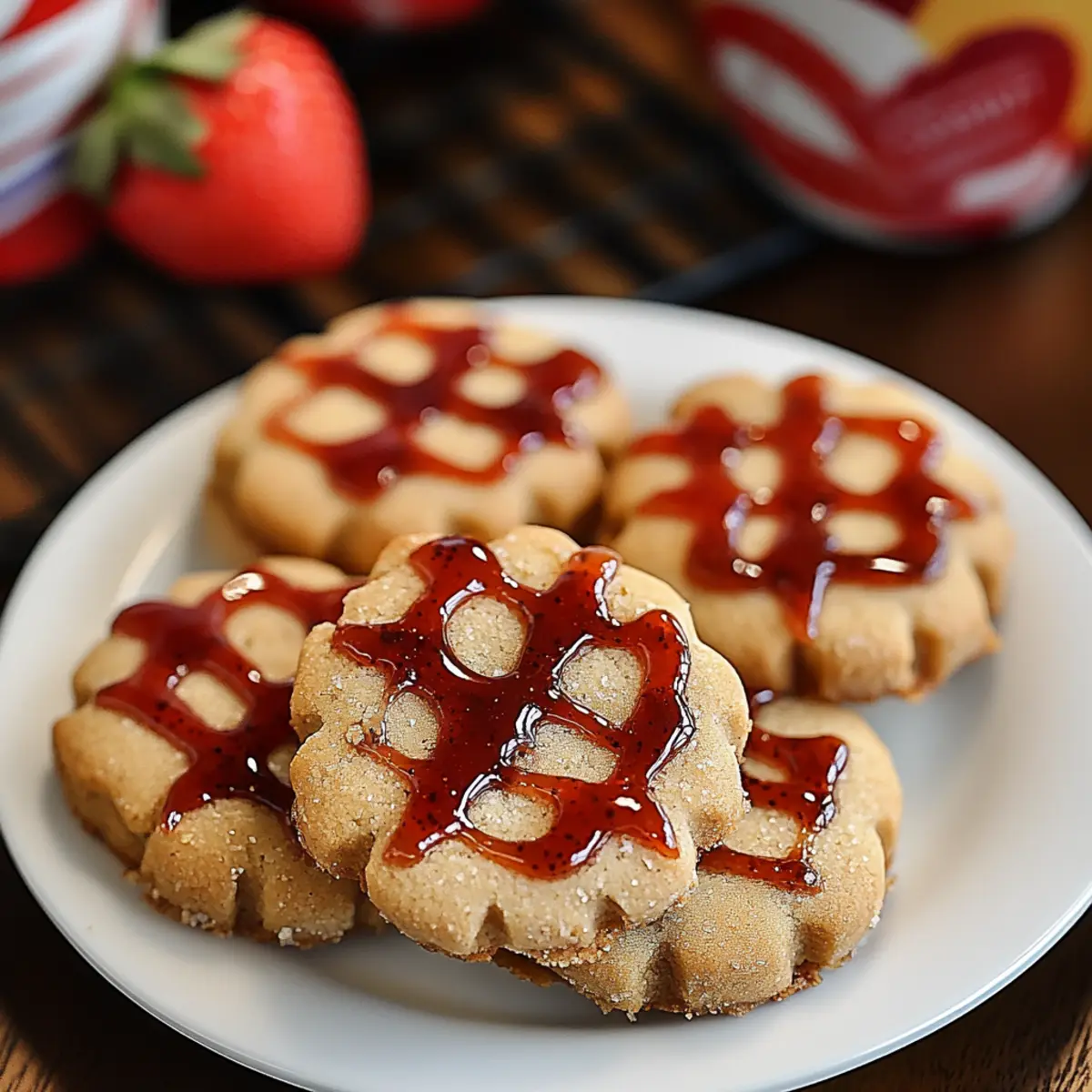 Valentine’s Day Jam Cookies