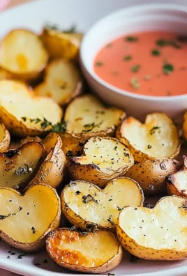 Valentine's Day Roasted Potato Hearts