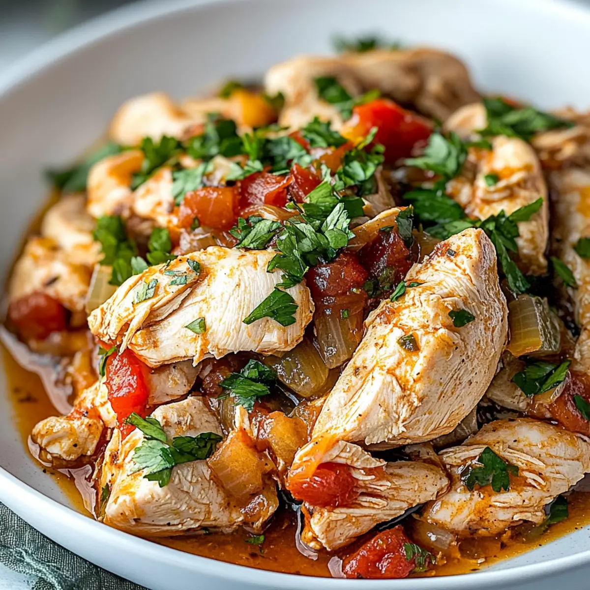 Crockpot Italian Chicken