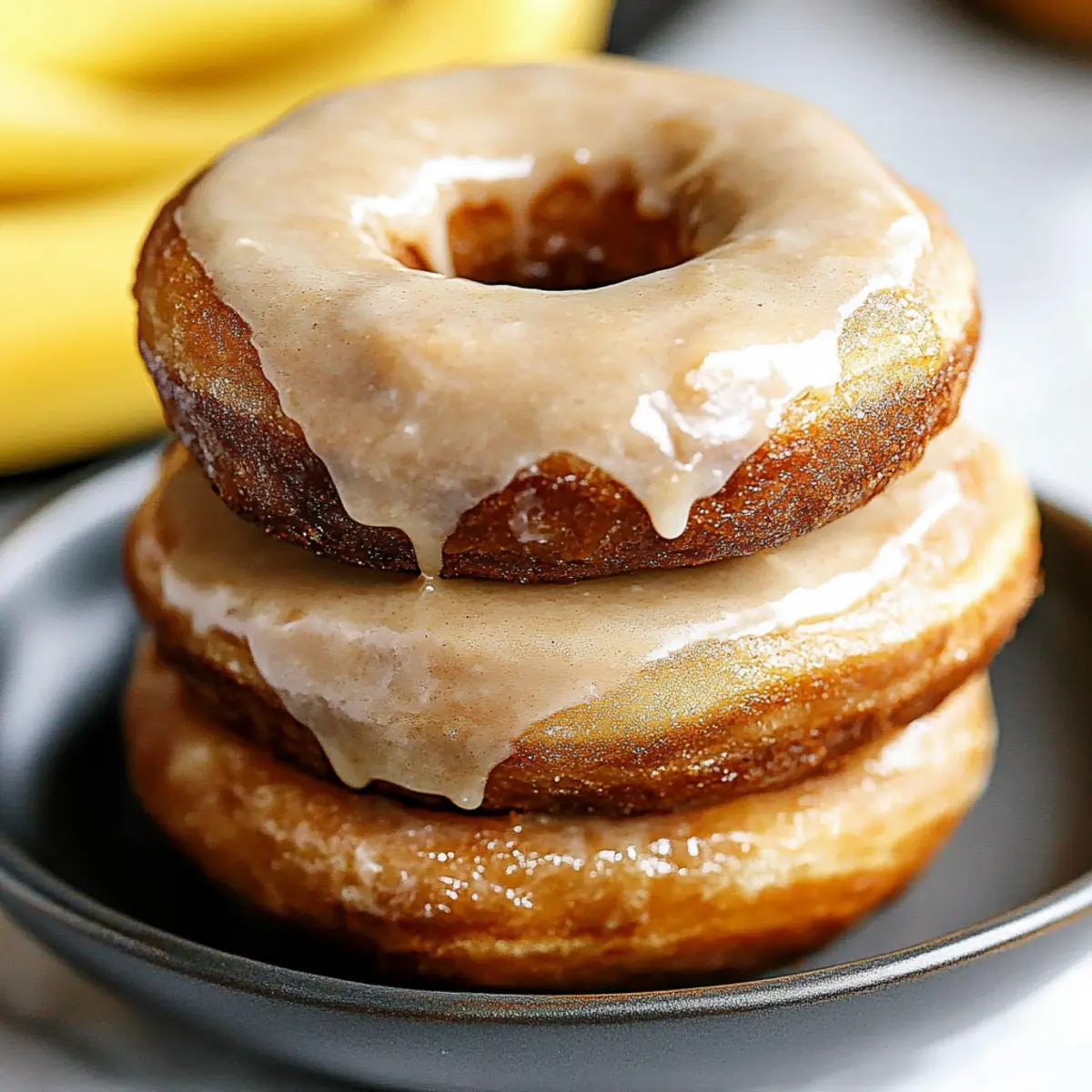 Banana Bread Donuts