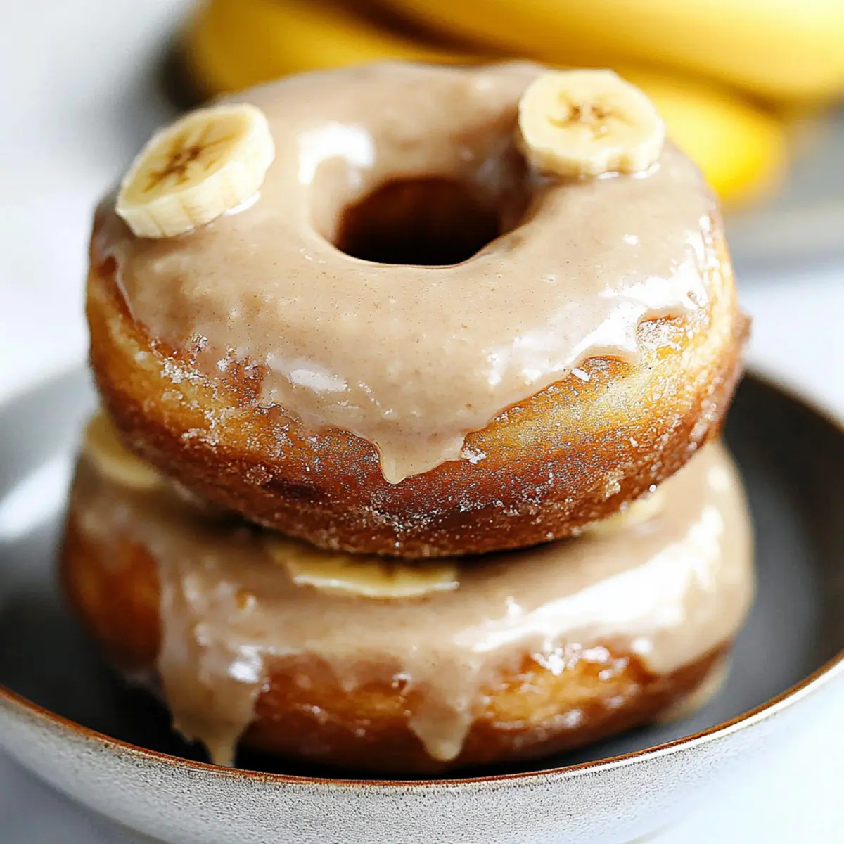 Banana Bread Donuts