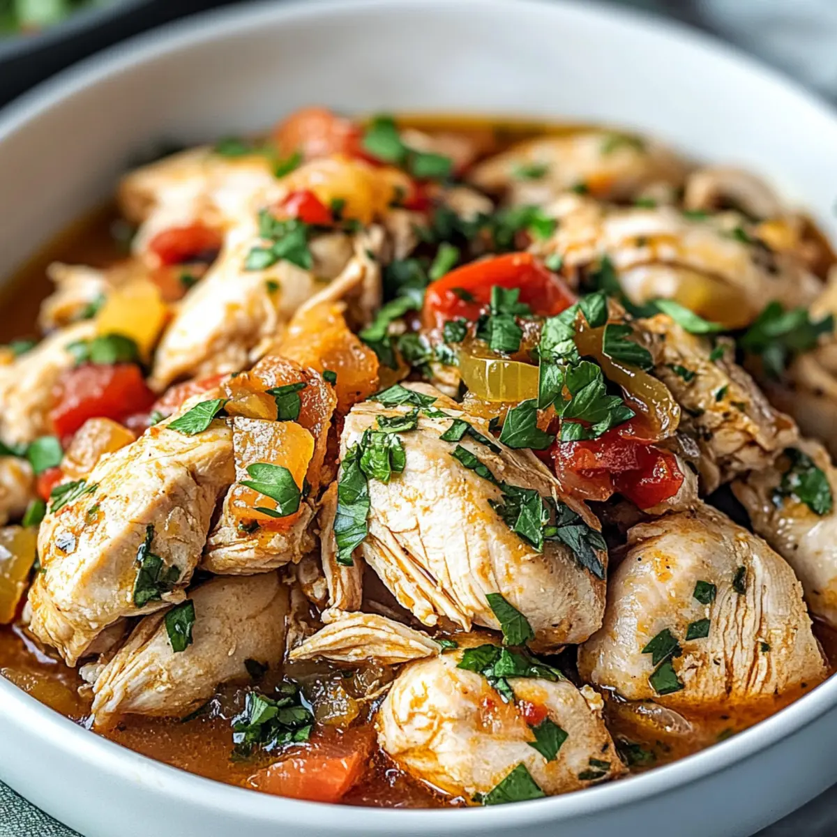 Crockpot Italian Chicken