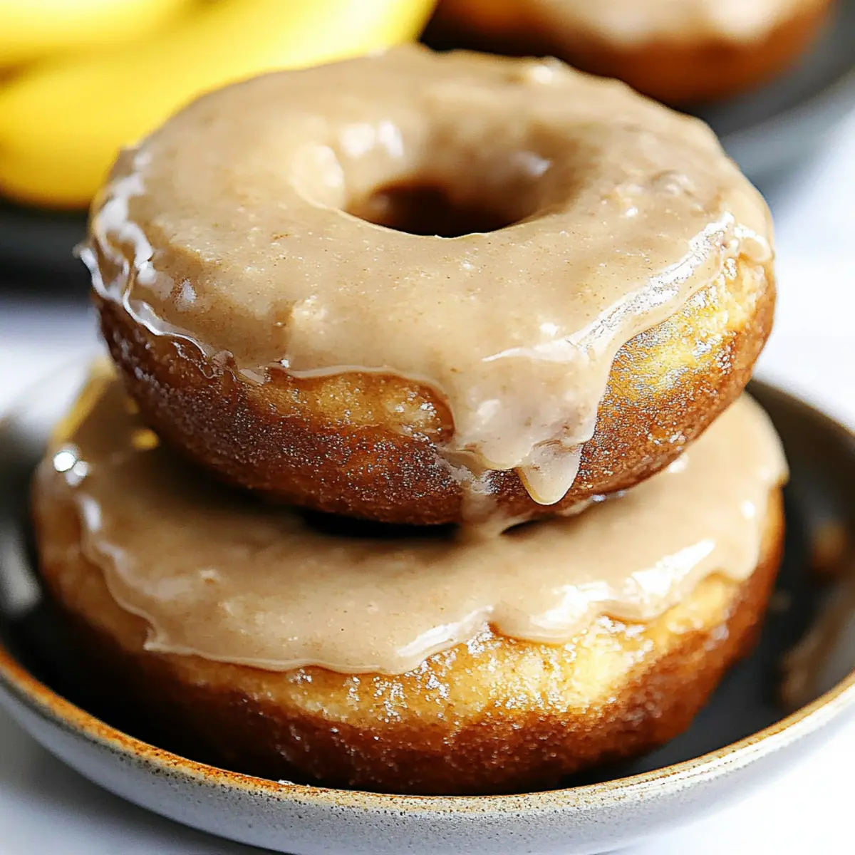 Banana Bread Donuts