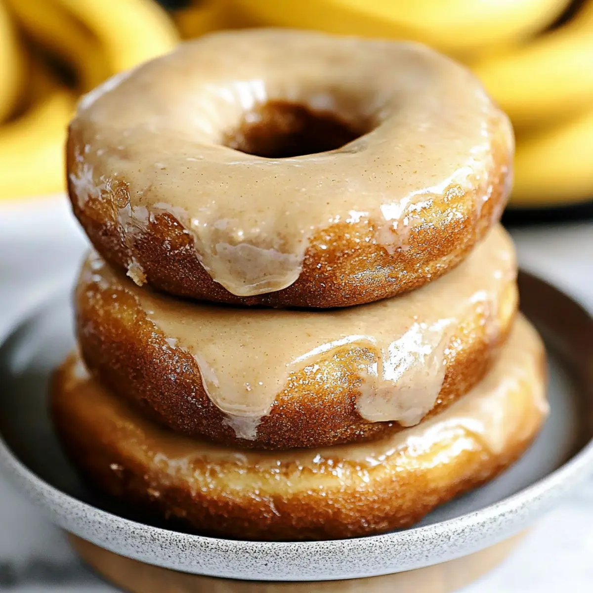 Banana Bread Donuts