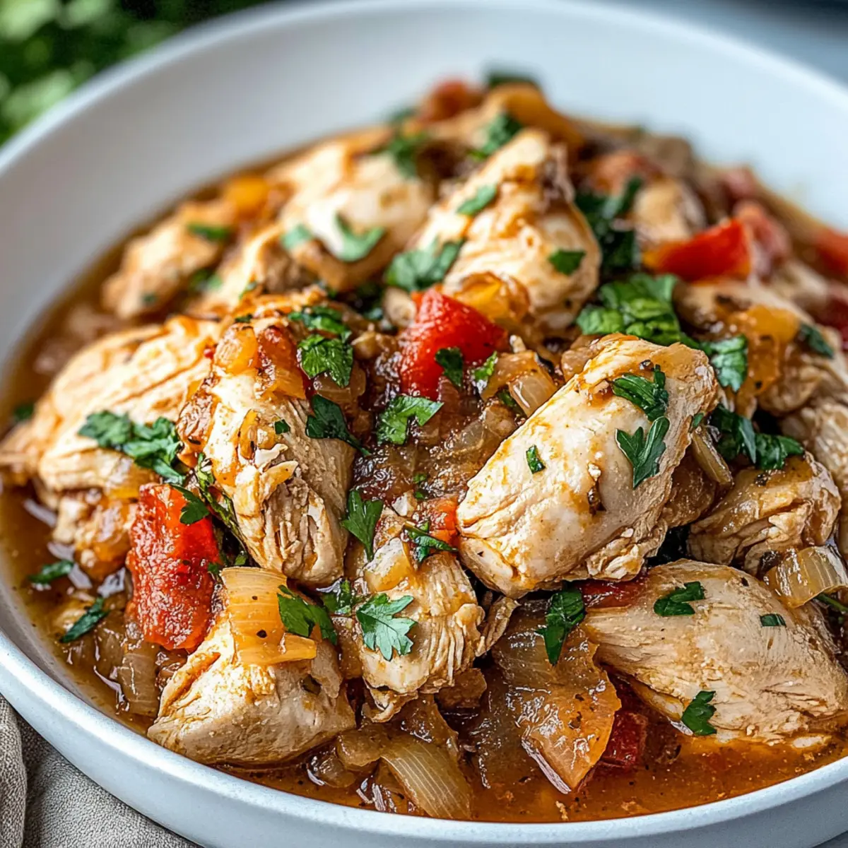 Crockpot Italian Chicken