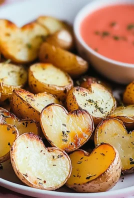 Valentine's Day Roasted Potato Hearts