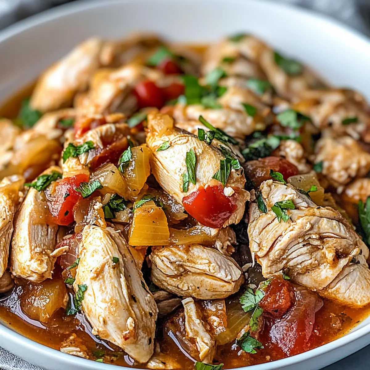 Crockpot Italian Chicken