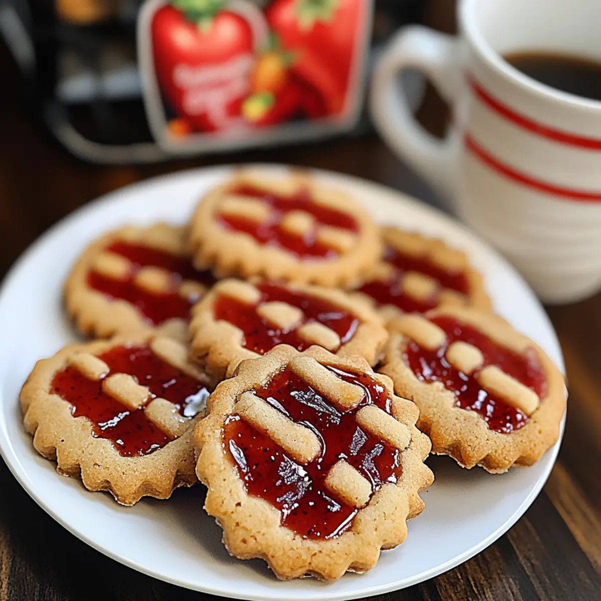 Valentine’s Day Jam Cookies