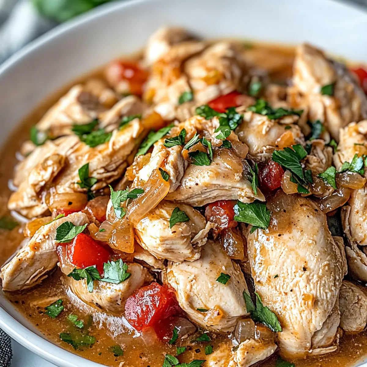 Crockpot Italian Chicken