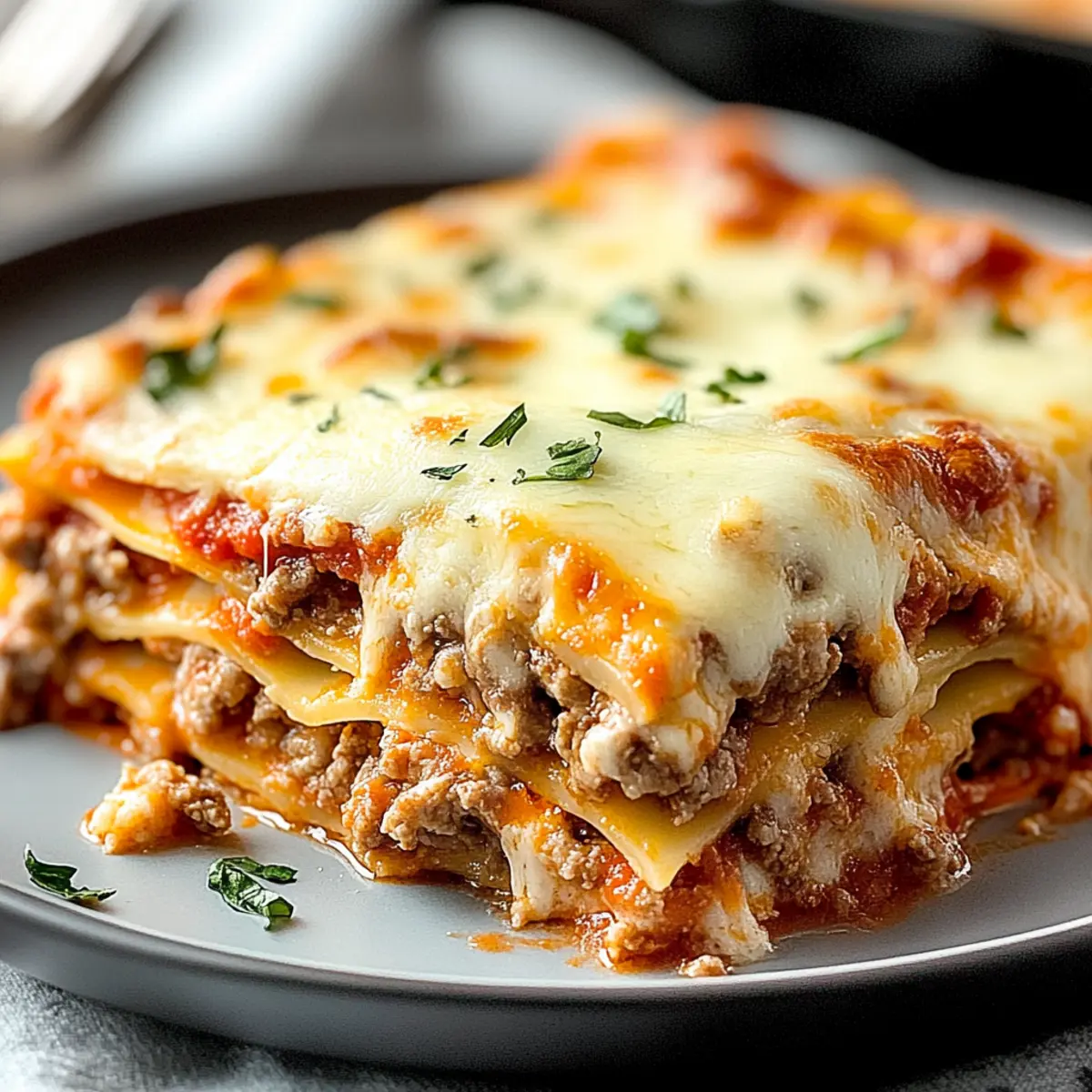 Low Carb Keto Lasagna