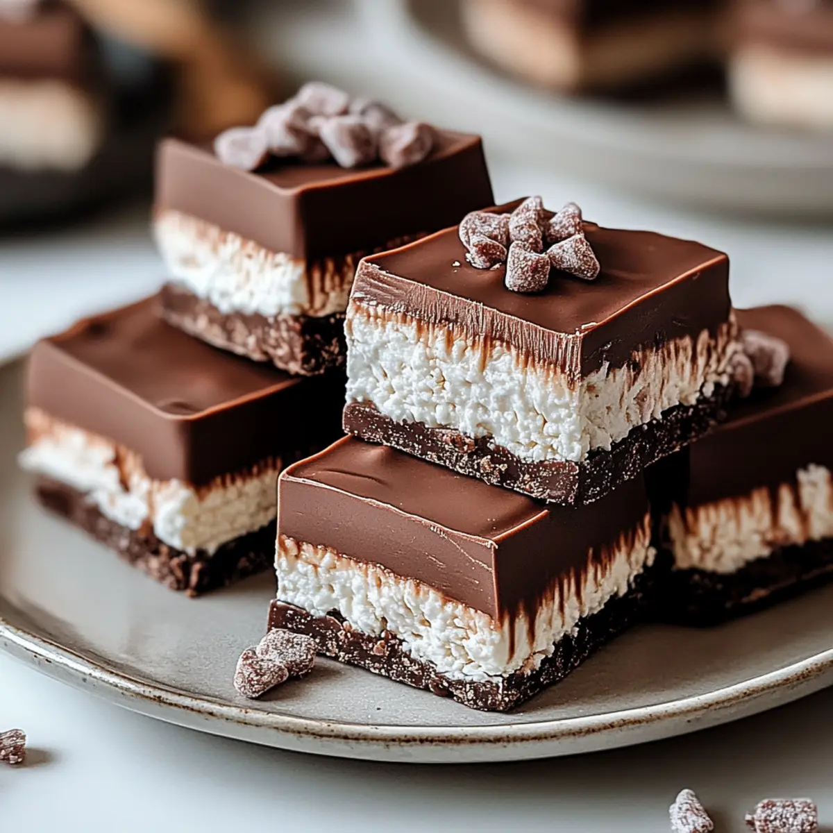 2 Ingredient Healthier Cottage Cheese Candy Bars