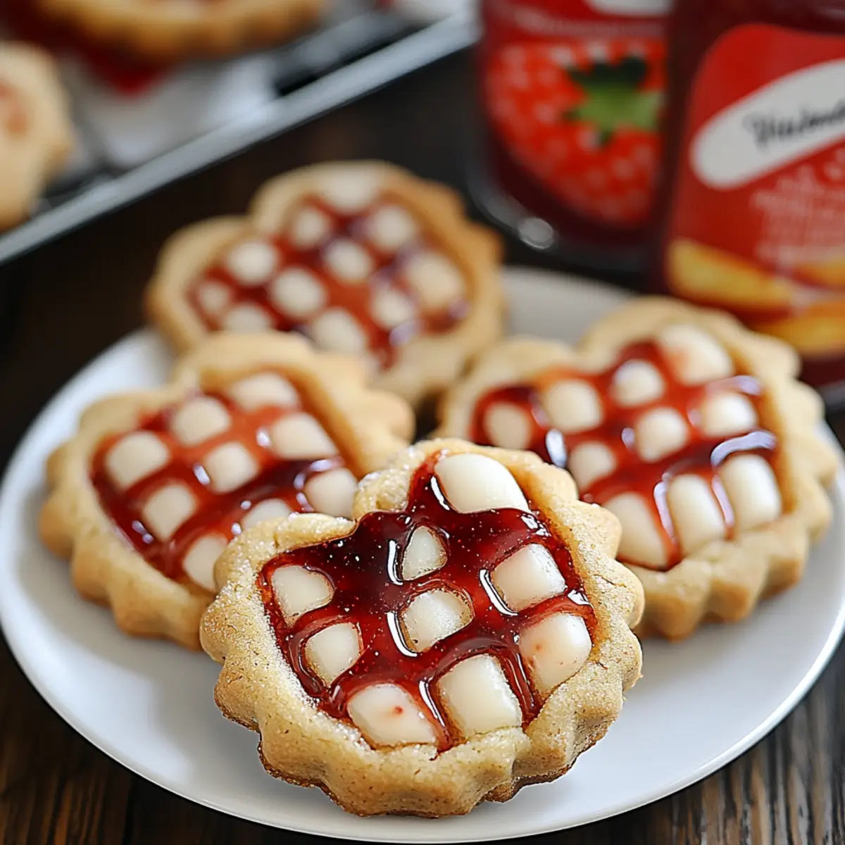 Valentine’s Day Jam Cookies