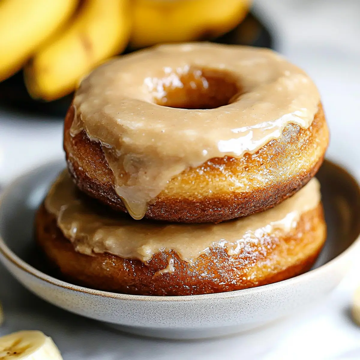Banana Bread Donuts