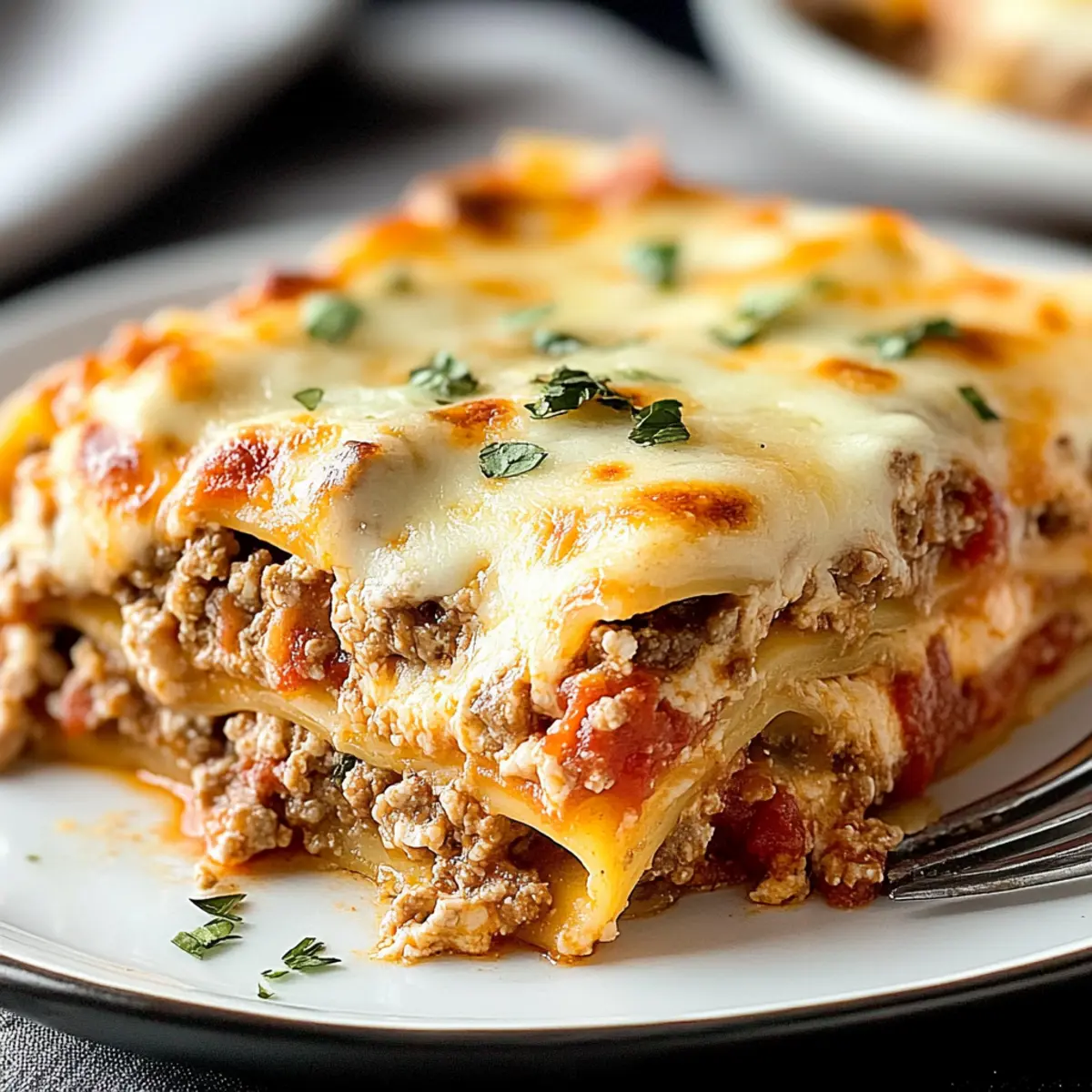 Low Carb Keto Lasagna