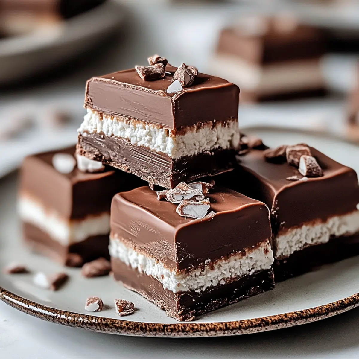 2 Ingredient Healthier Cottage Cheese Candy Bars