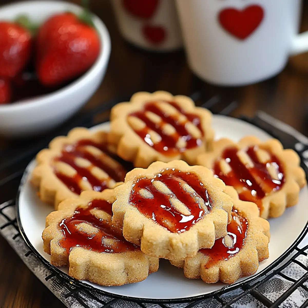 Valentine’s Day Jam Cookies