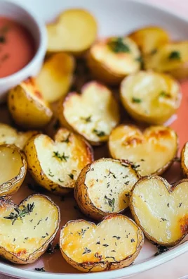 Valentine's Day Roasted Potato Hearts