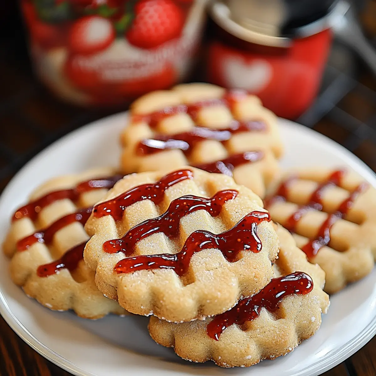 Valentine’s Day Jam Cookies