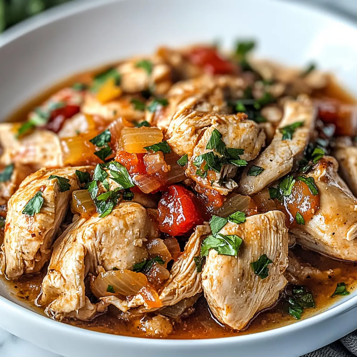 Crockpot Italian Chicken