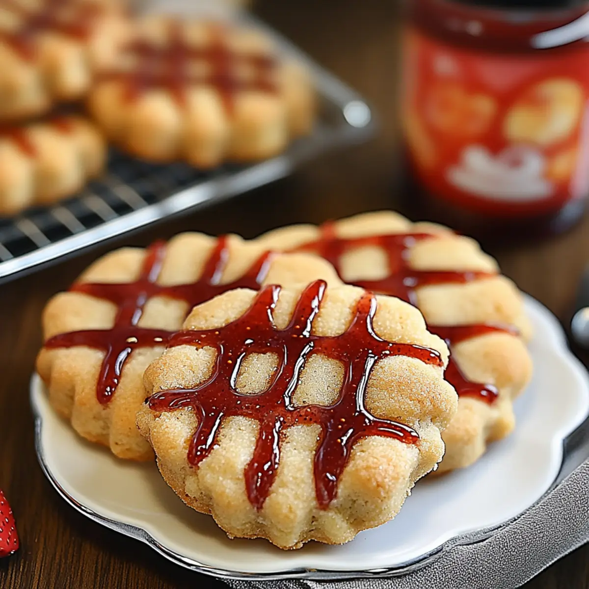 Valentine’s Day Jam Cookies